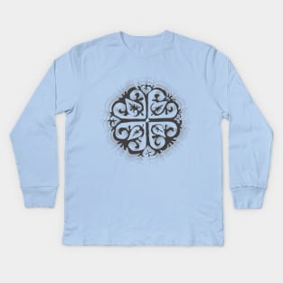 Medieval ornament Kids Long Sleeve T-Shirt